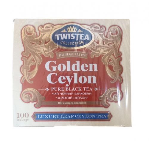 Чай TWISTEA чорний Golden Ceylon 100 п 